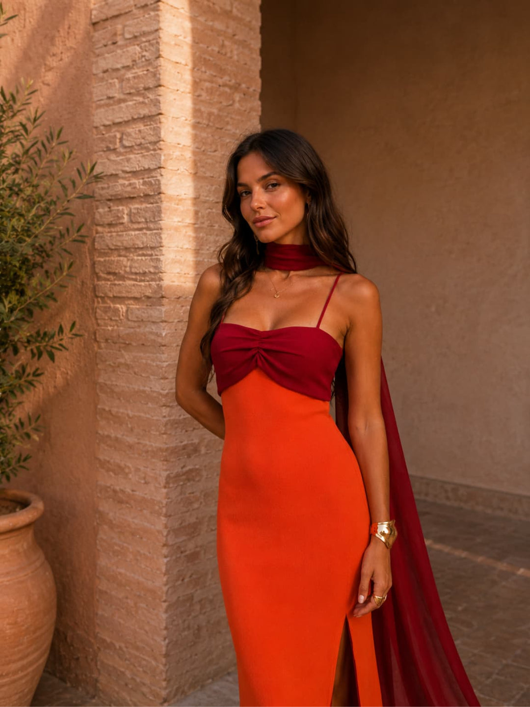 Laura | Vestido Drapeado