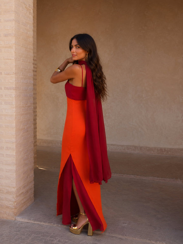 Laura | Vestido Drapeado