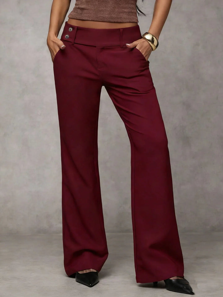 Paula | Pantalón Ancho Moderno