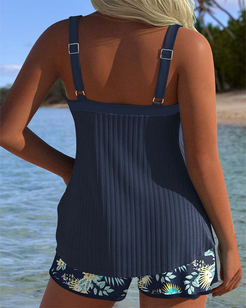 Moana | Tankini a rayas de dos piezas
