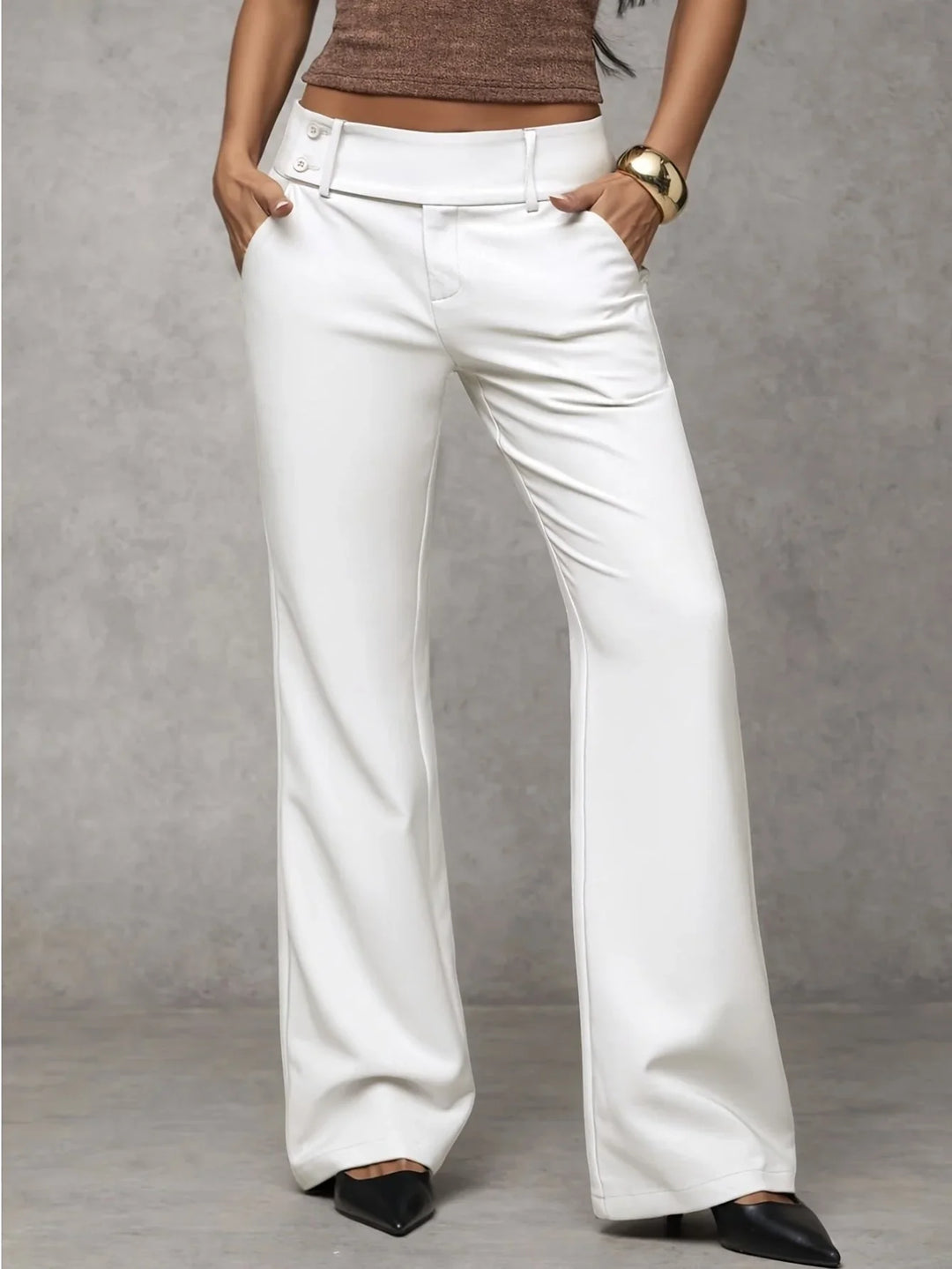 Paula | Pantalón Ancho Moderno